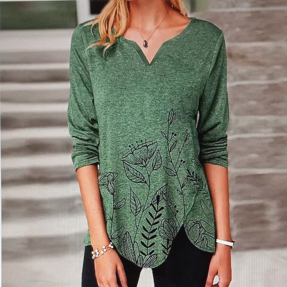 Floral Woman's Top